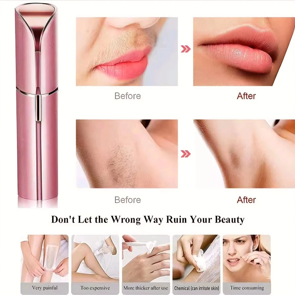 Painless facial hair Remover for Women's - image 2