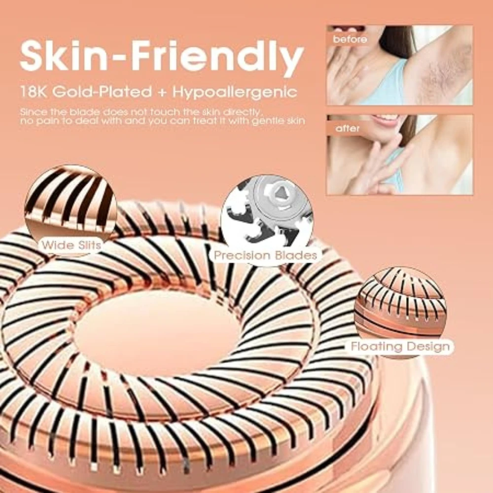 Painless facial hair Remover for Women's - image 6
