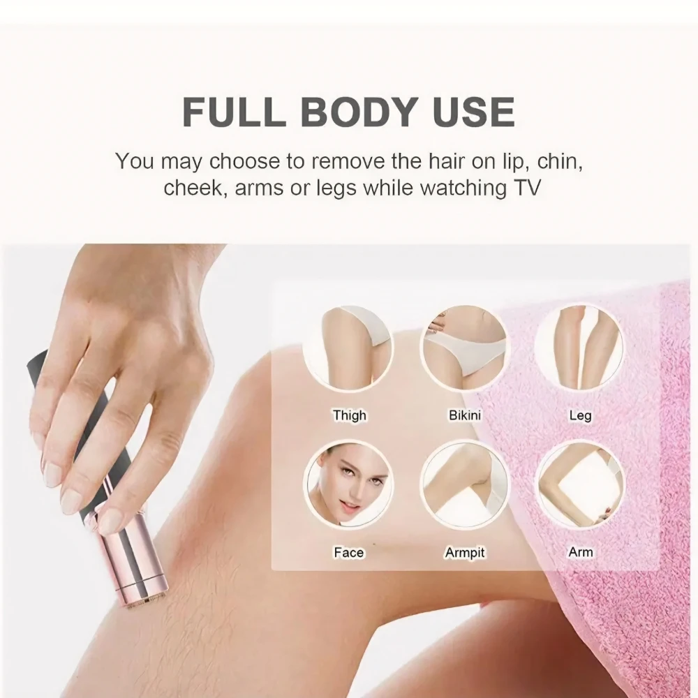 Painless facial hair Remover for Women's - image 11