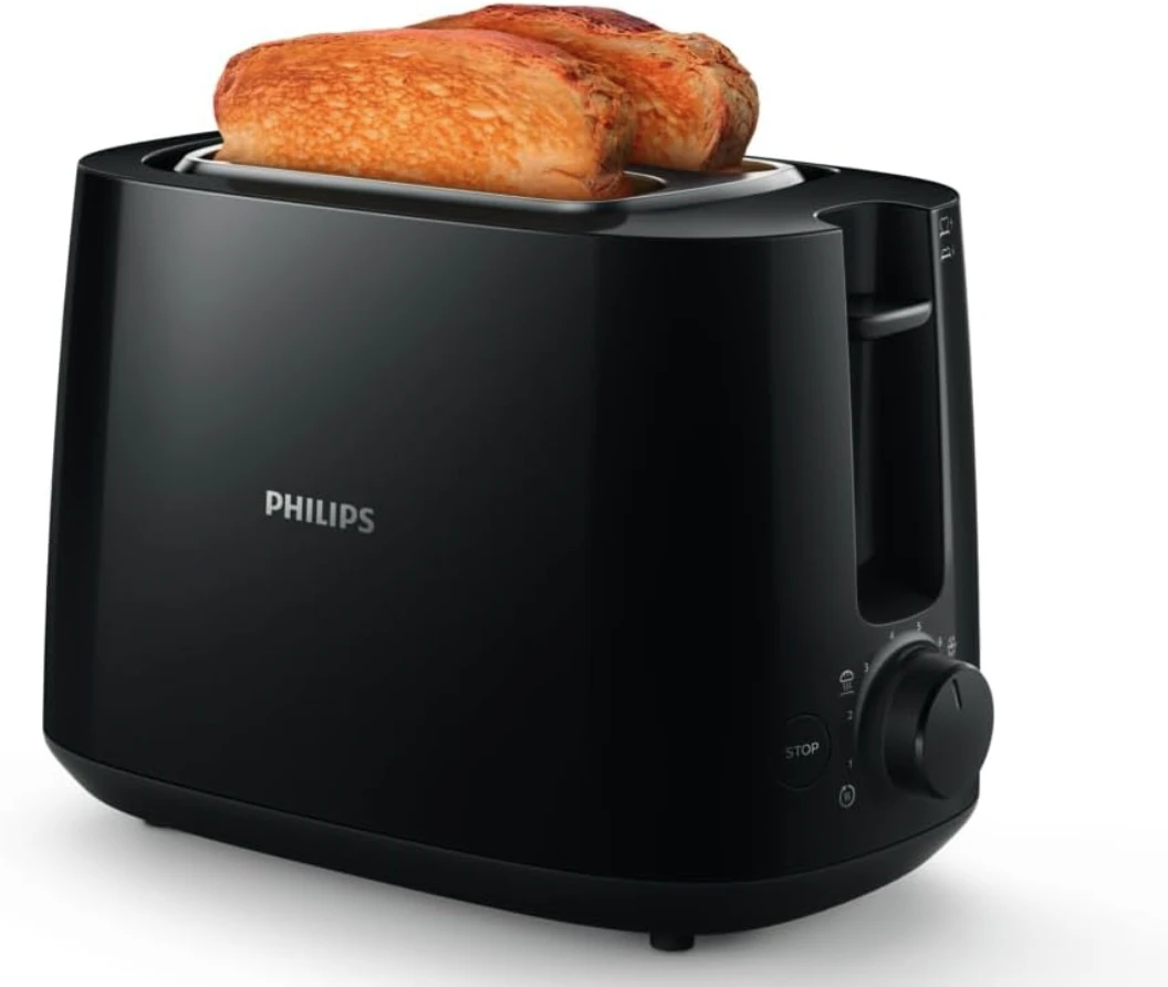 Philips Toaster - 2 Slots, 8 Settings