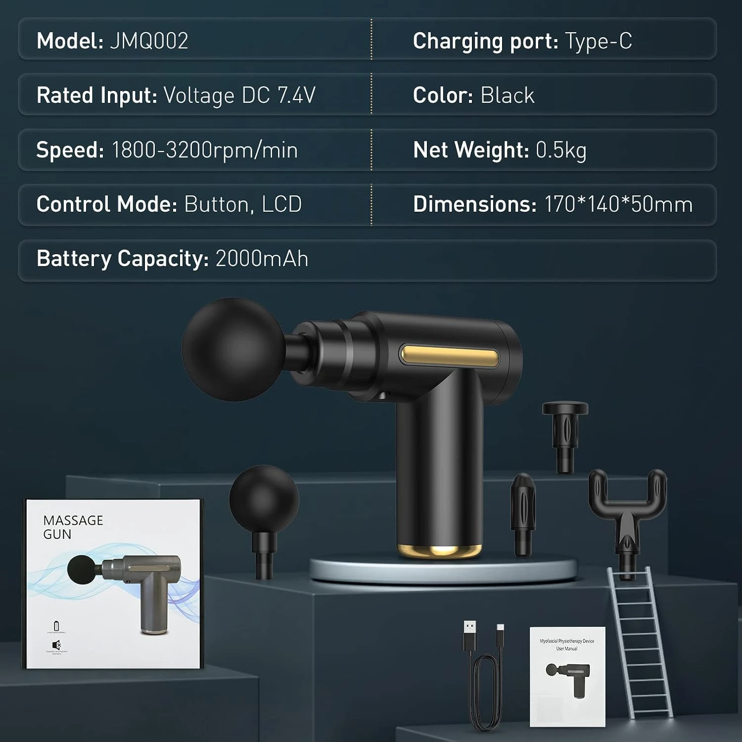 Professional Massage Gun | Deep Tissue Massager - image 4