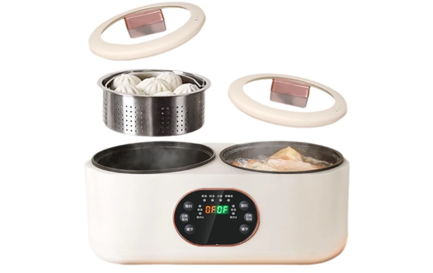 Rice Cooker with Double Pots - image 2