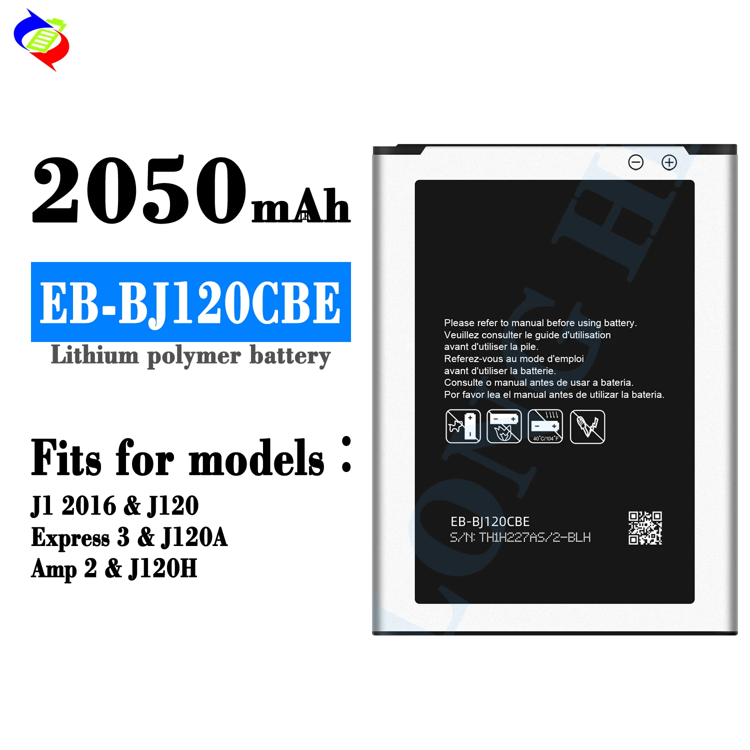 Samsung EB-BJ120CBE Battery For Samsung Galaxy J1 2016