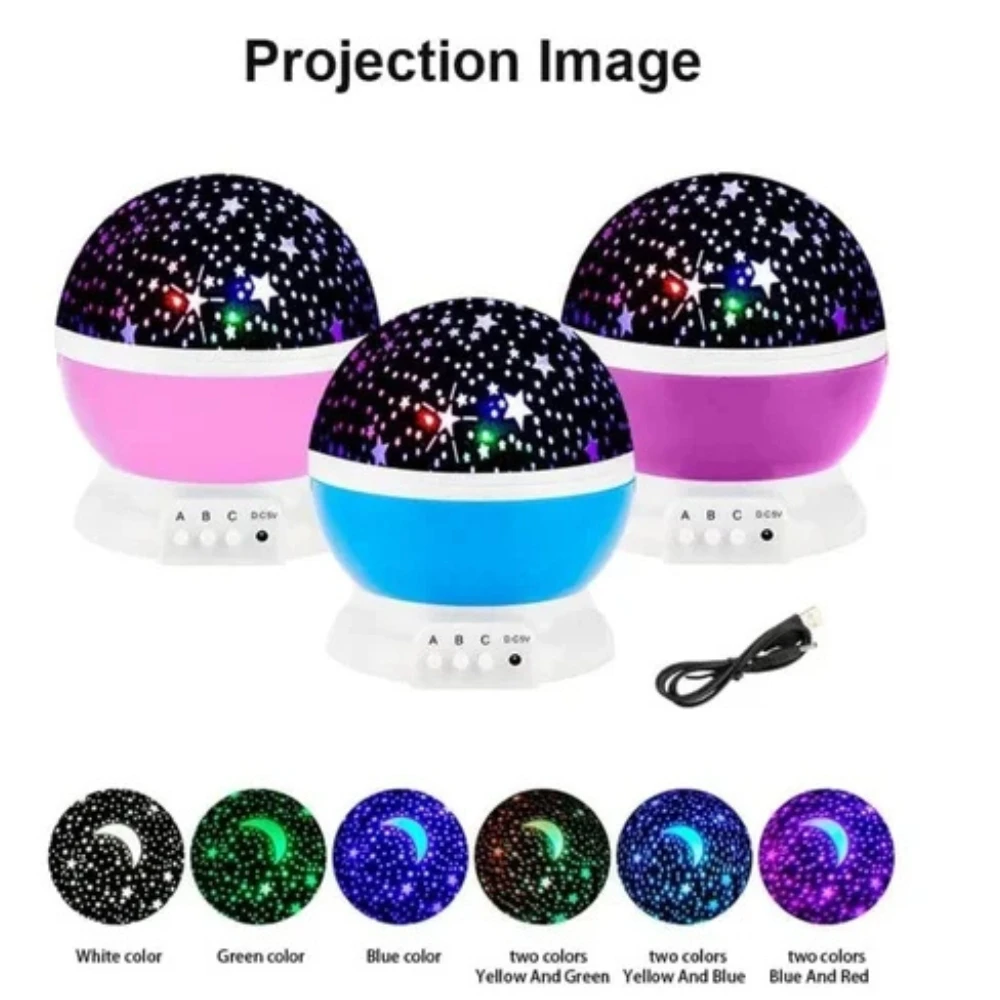 Star Master LED Galaxy Projector Night Light - image 2
