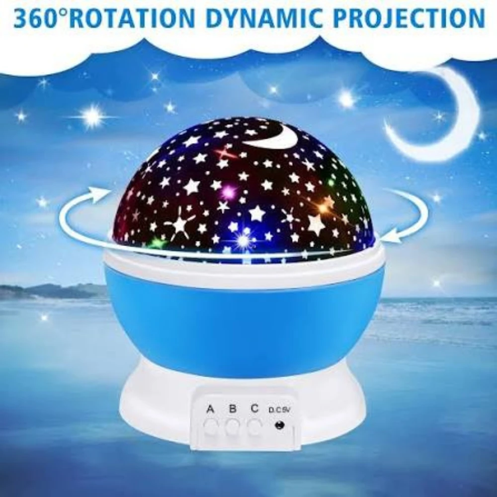 Star Master LED Galaxy Projector Night Light - image 4