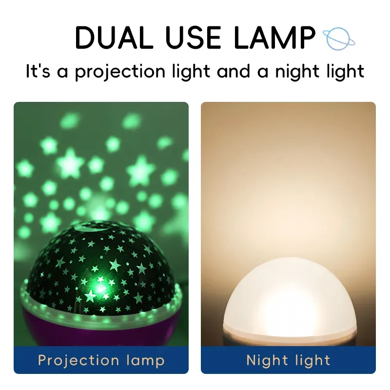 Star Master LED Galaxy Projector Night Light - image 10