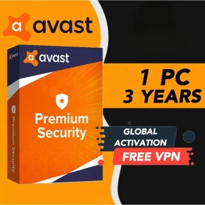 AVAST Premium Security Antivirus 1PC-3YEAR Latest