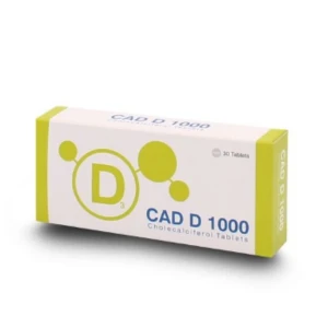 CAD D 1000 Vitamin D3 CHOLECALCIFEROL 10 Tablets(1 Card)