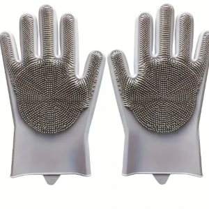 Dish Washing Scrubber Gloves