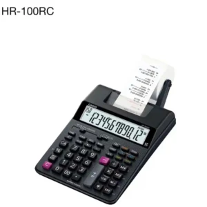 Casio HR-100RC printing desktop calculator