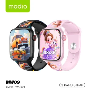 Modio MW09 Mini Kids Smart Watch With, BT Calling, Games