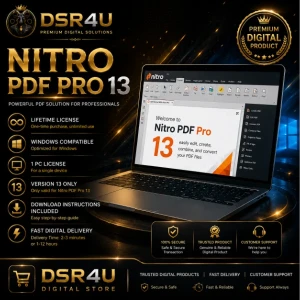 Nitro Pro 13 PDF Editor Product Key