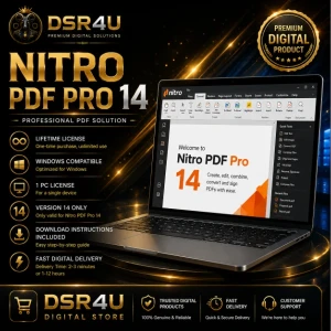 Nitro Pro 14 Pro Key 2025 Lifetime Activation 1 PC