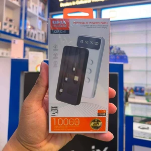 Ofia 10,000mAh Portable Power Bank With Fast Charging