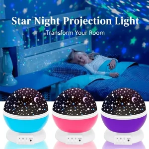 Star Master LED Galaxy Projector Night Light