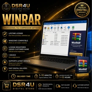 WinRAR Official License Under Your Name