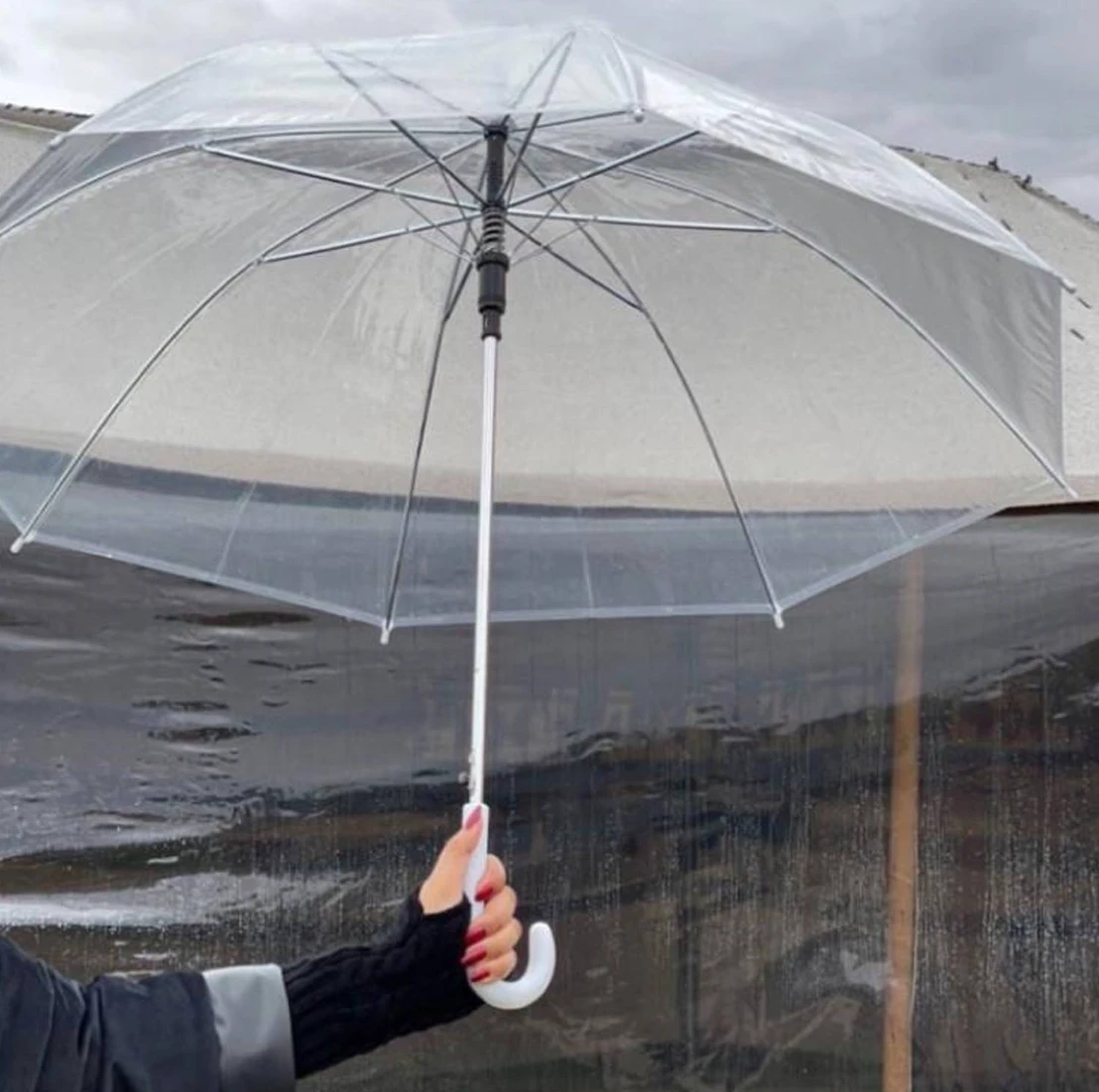Transparent Umbrella - Fashionable - image 2