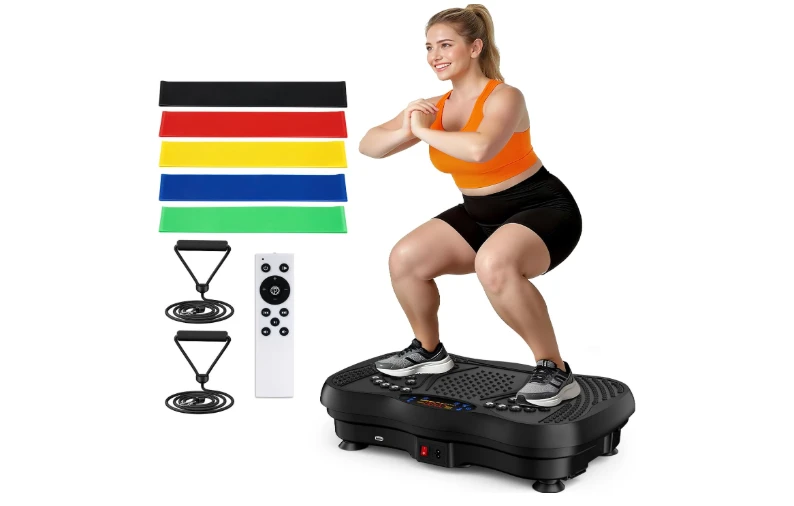 Vibration Plate Exercise Machine, Full Body Workout