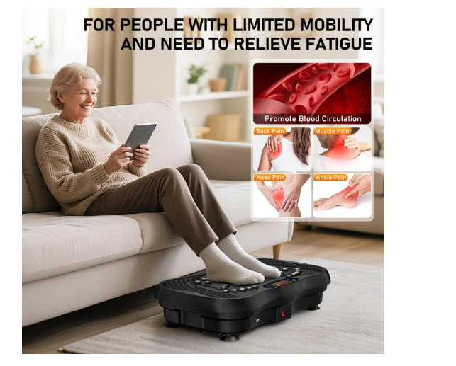 Vibration Plate Exercise Machine, Full Body Workout - image 3