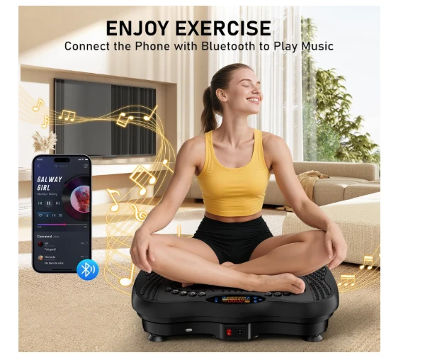 Vibration Plate Exercise Machine, Full Body Workout - image 4