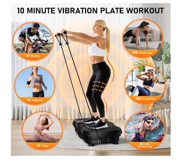 Vibration Plate Exercise Machine, Full Body Workout - image 6