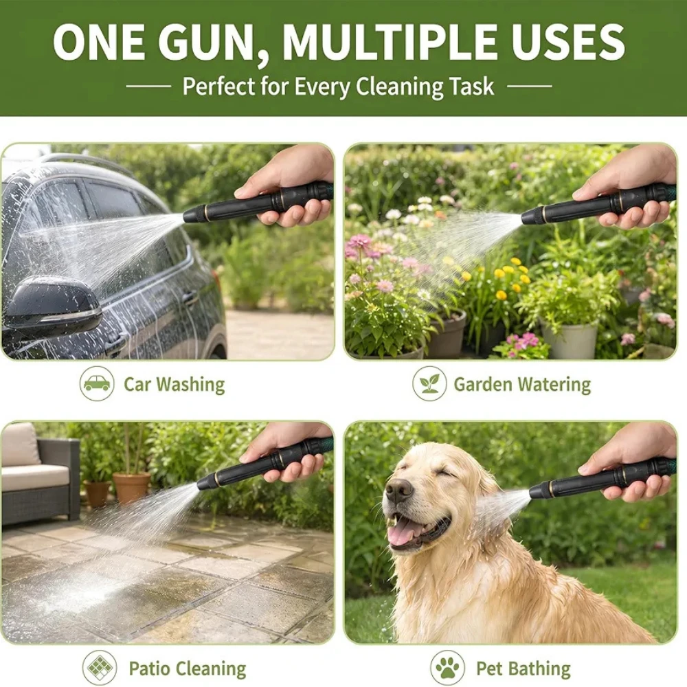 Water Gun Set for Car Washing Garden & Home Cleaning - image 2