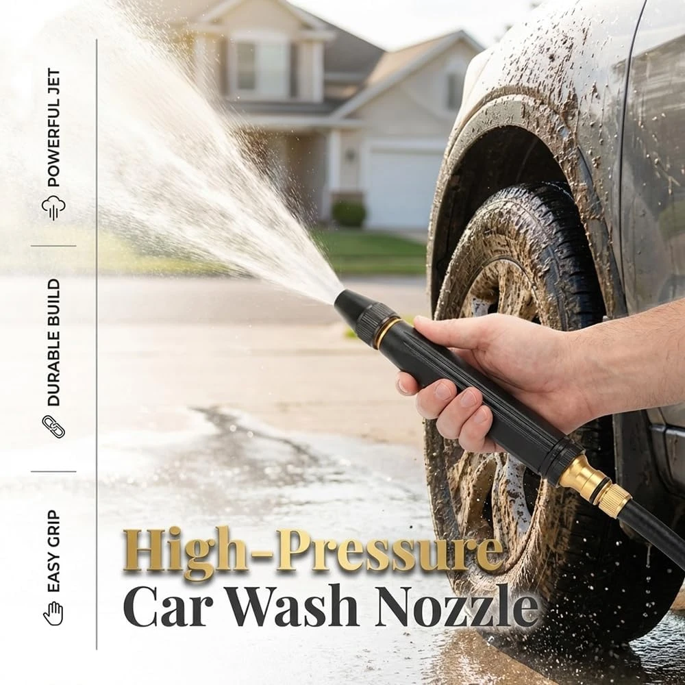 Water Gun Set for Car Washing Garden & Home Cleaning - image 6