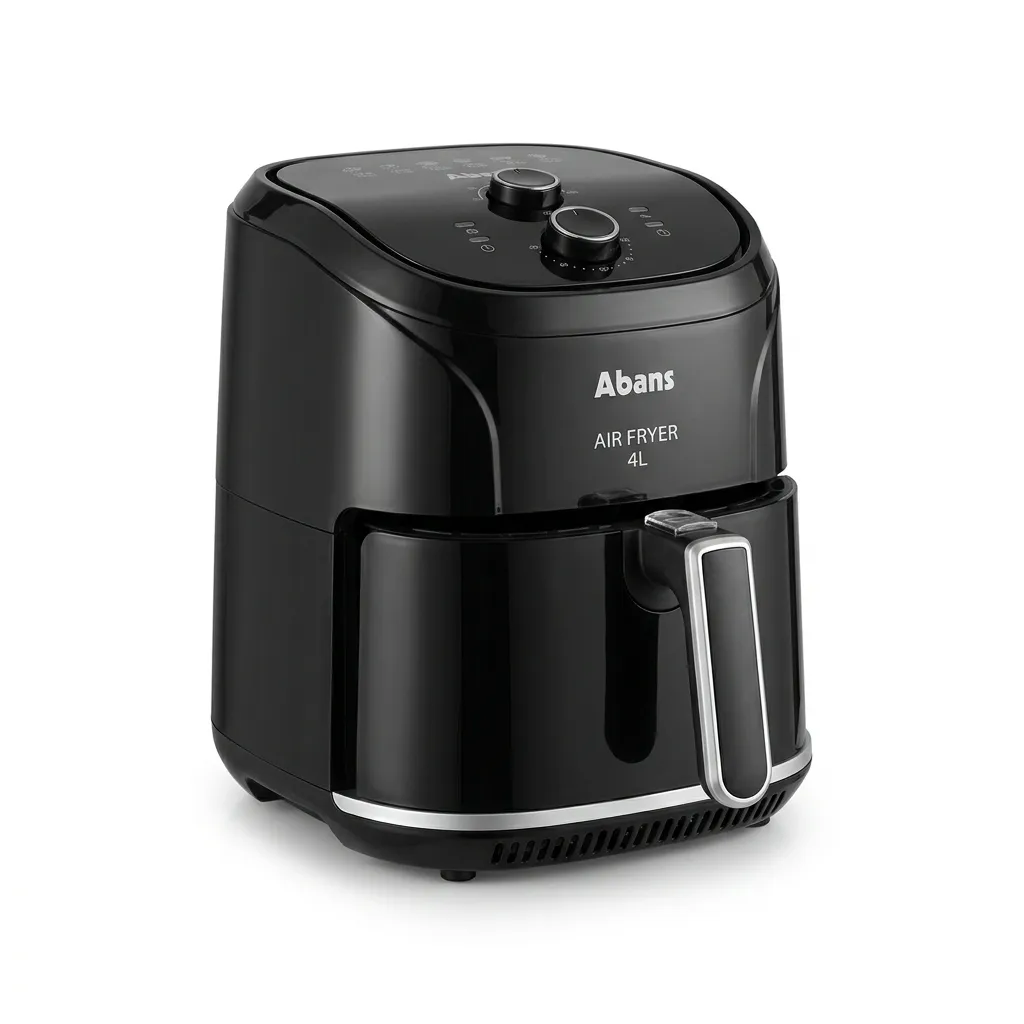Abans 4L Air Fryer - Black