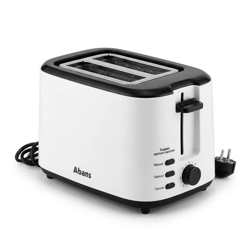 Abans Toaster ABSTPOPFT2001BTBW