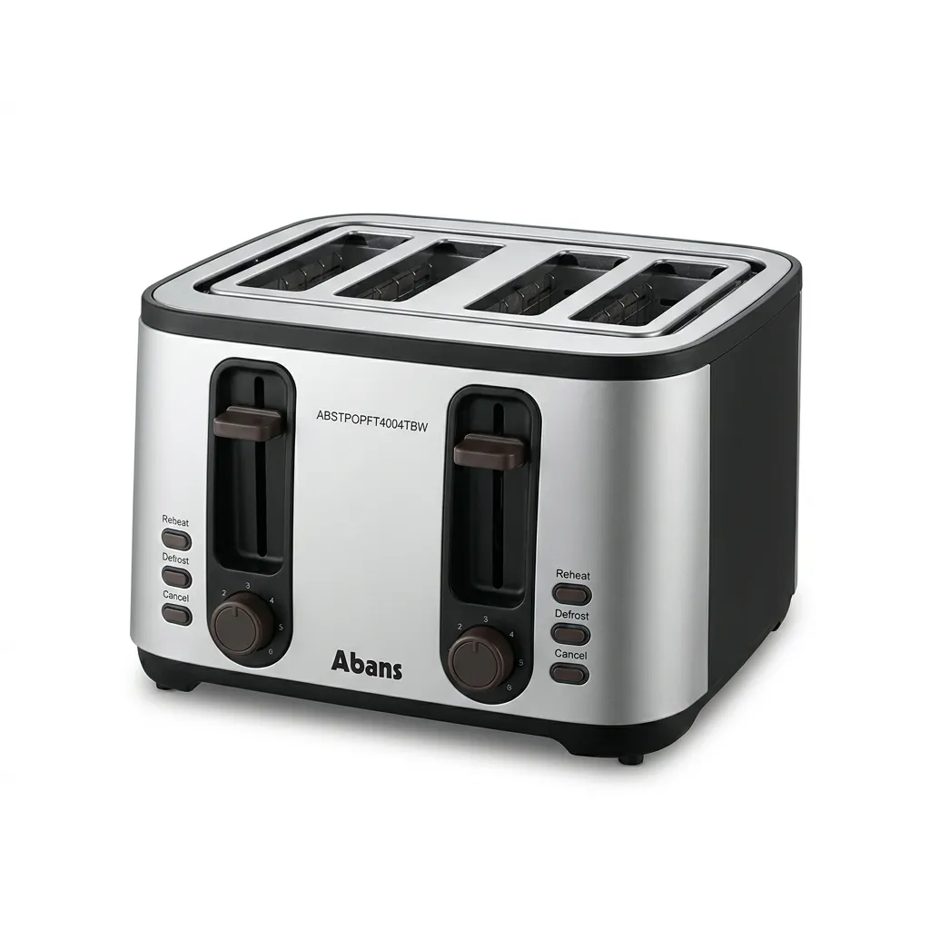Abans Toaster ABSTPOPFT4004TBW