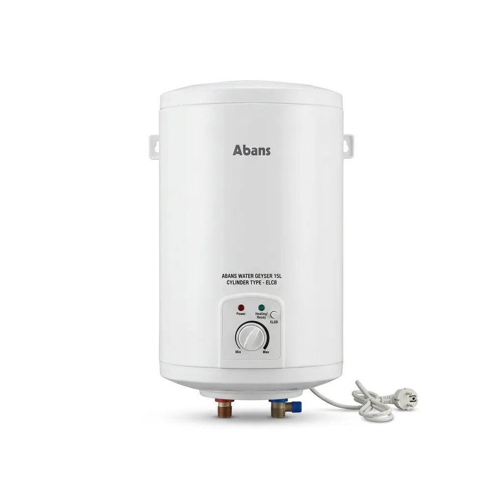 Abans Water Geyser 15L - Cylinder Type