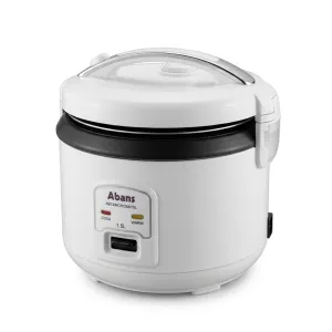 Abans 1.5L Rice Cooker ABCKRCRCBA15L
