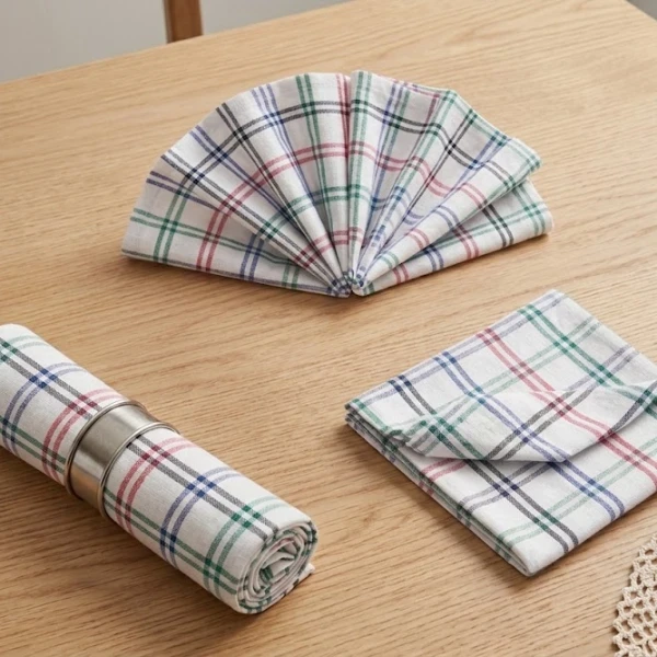 2Pcs of High Quality Lunch Box Serviettes 22"x22" - image 4