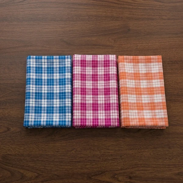 3Pcs of Multicolor Kitchen Serviettes 17" x 17" - image 2