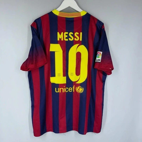 Barcelona 2013-14 Home Retro Jersey (embroidered) - image 2