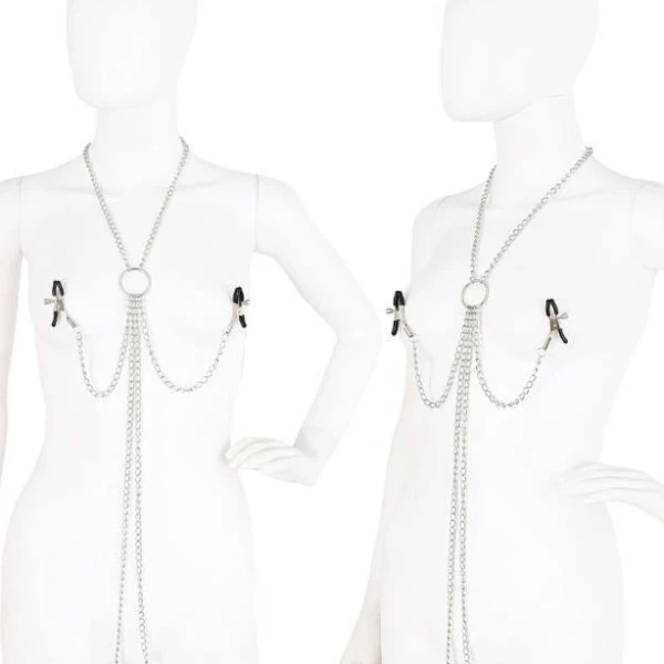 Bdsm Sex Toys Nipple Clamp Long Chain Nipples Sm - image 2