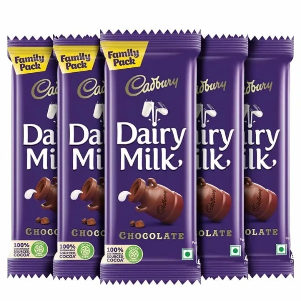 Cadbury Dairy Milk Chocolate 11g x 5 Pieces bundle - image 3