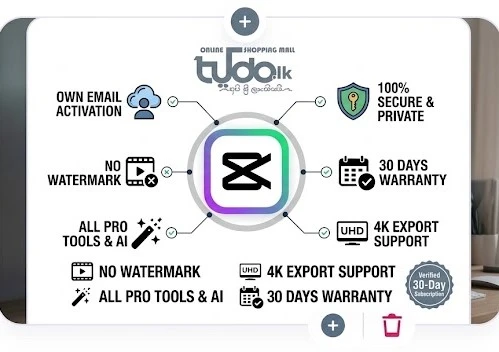 CapCut Pro 1 Month – Own Email Activation - image 2