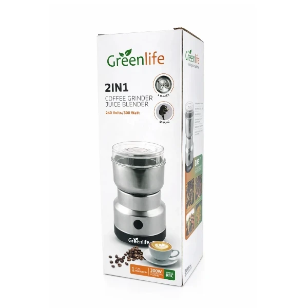 Greenlife 2-in-1 Coffee Grinder & Juice Blender 200W - image 2
