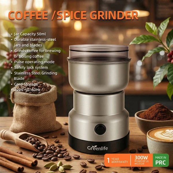 Greenlife Electric Coffee & Spice Grinder 200W - image 5