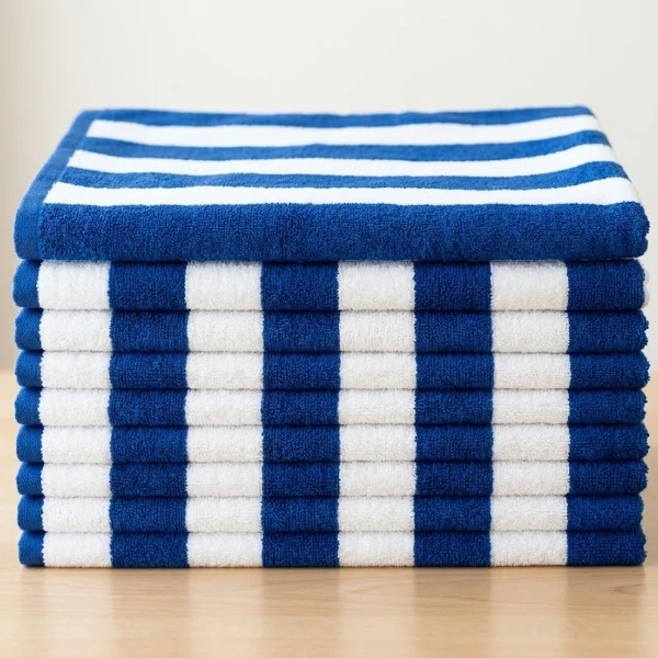 High Quality Hotel Grade Cotton Rich Pool Towel 34"x68"