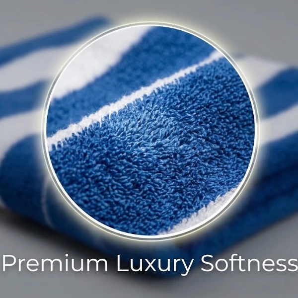 High Quality Hotel Grade Cotton Rich Pool Towel 34"x68" - image 2