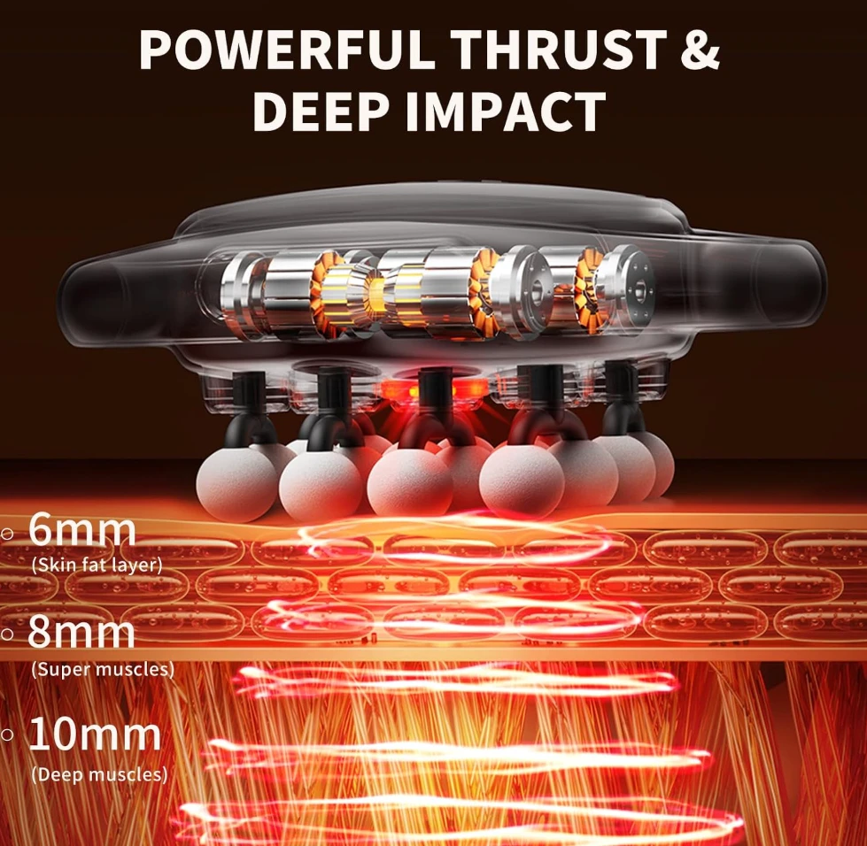 Multi Head Massage Paddle - image 2