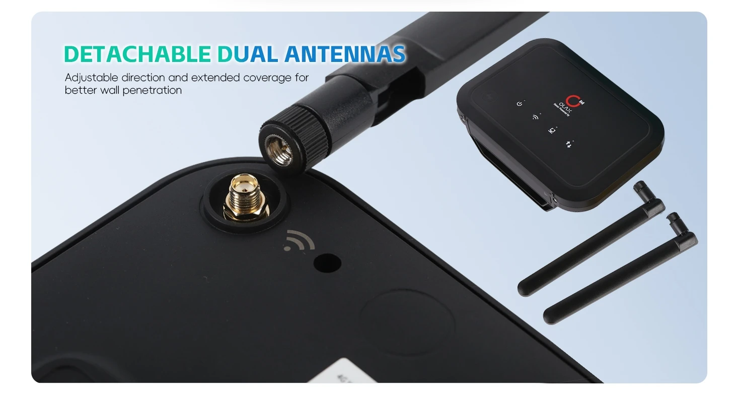 OLAX AX8 PRO 4G LTE WiFi 6 Router With 5000mAh Battery - image 6