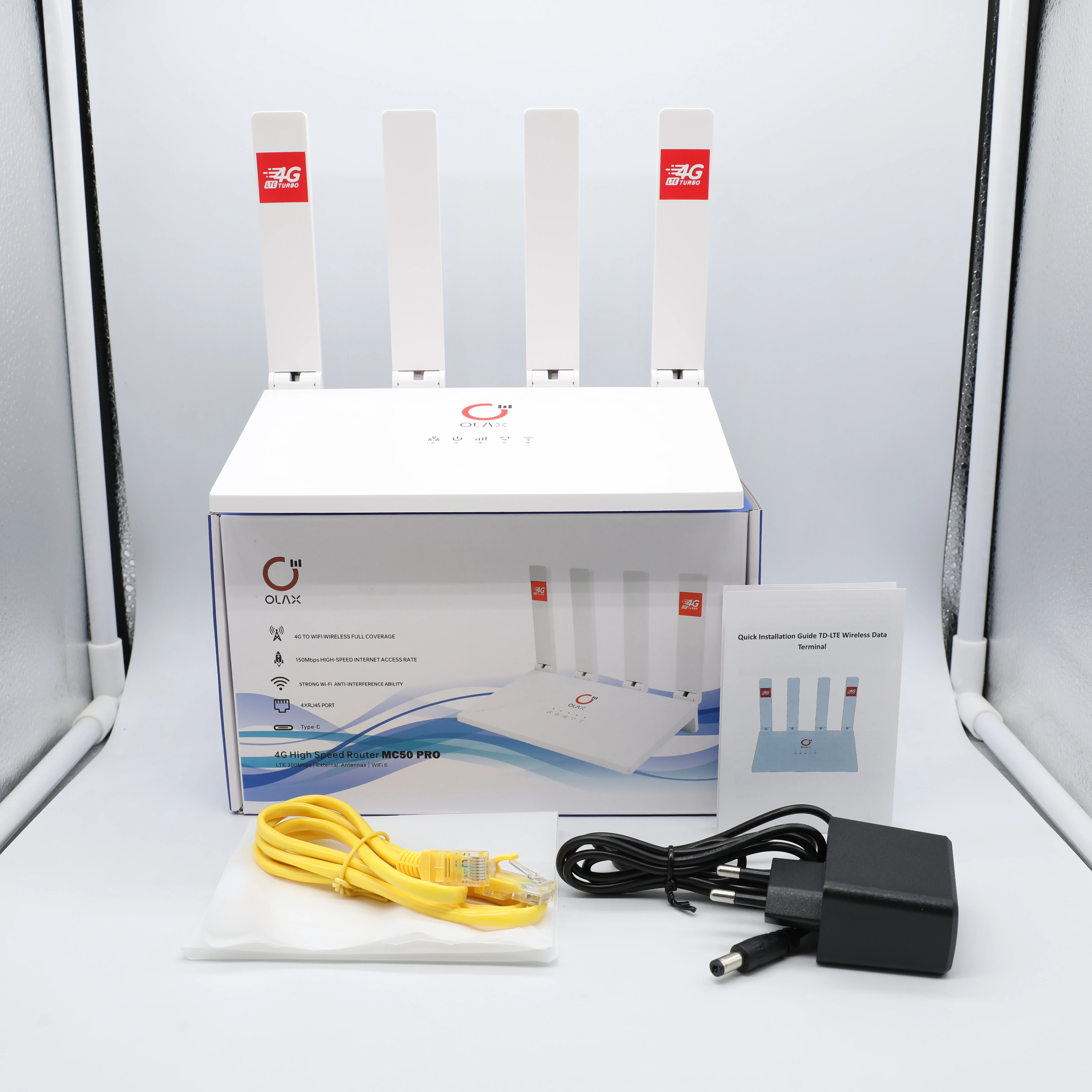 OLAX MC50 PRO 4G LTE CPE Router AX300 - image 6