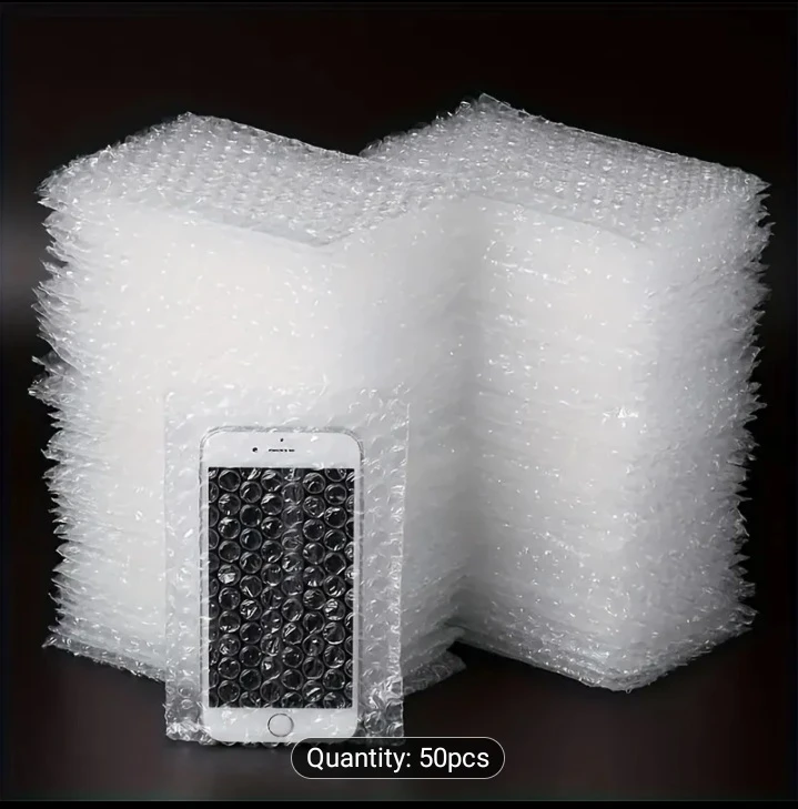 Premium Bubble Cushion Wrap Bags 4" x 8"(Inches)