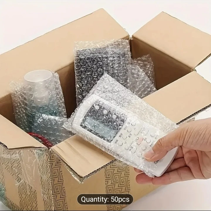 Premium Bubble Cushion Wrap Bags 4" x 8"(Inches) - image 4