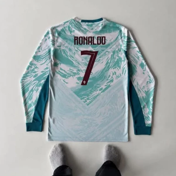 Premium Edition: Portugal 2026 Long Sleeve Away Jersey - image 4