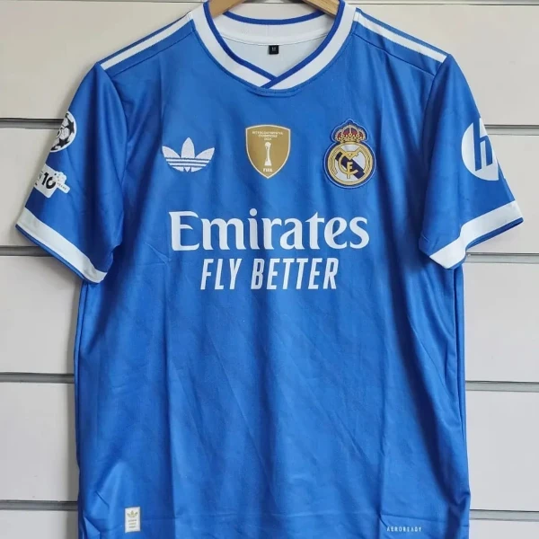 Real Madrid 2025/26 Kylian Mbappé #10 - N(Embroidered) - image 1