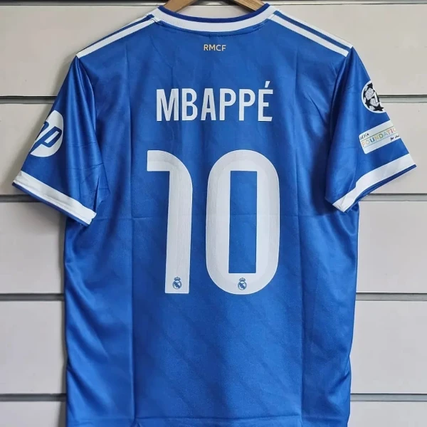 Real Madrid 2025/26 Kylian Mbappé #10 - N(Embroidered) - image 2